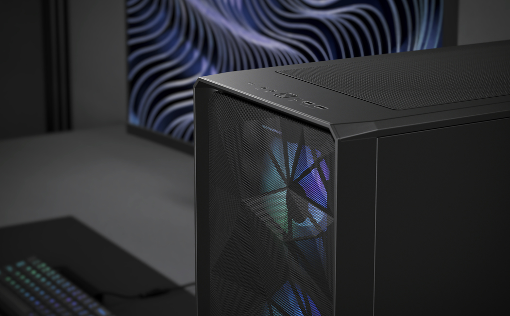 Fractal Design Meshify 2 Lite RGB Black ATX Flexible Light Tinted